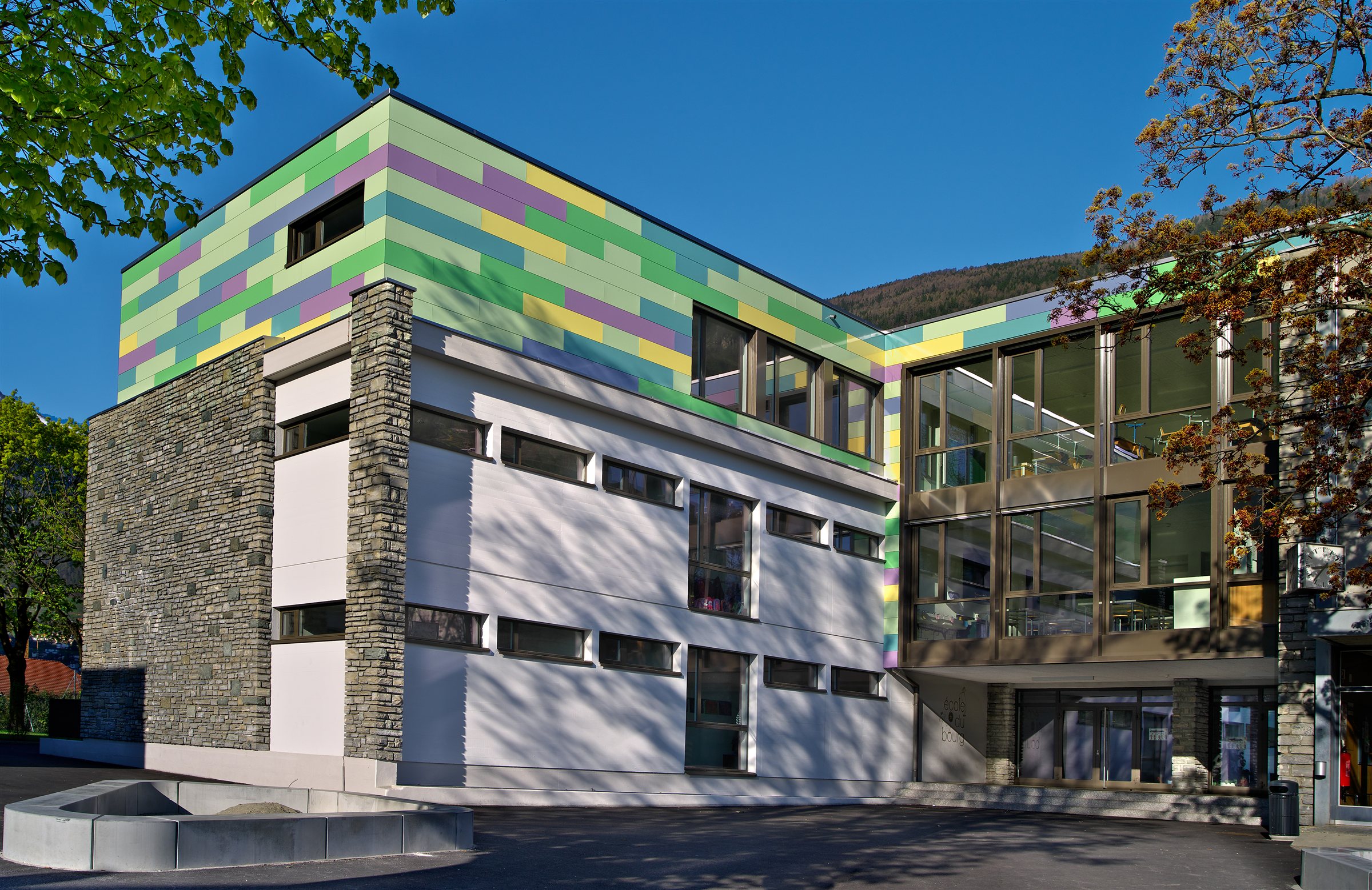 Agrandissement de l’école de Martigny-Bourg