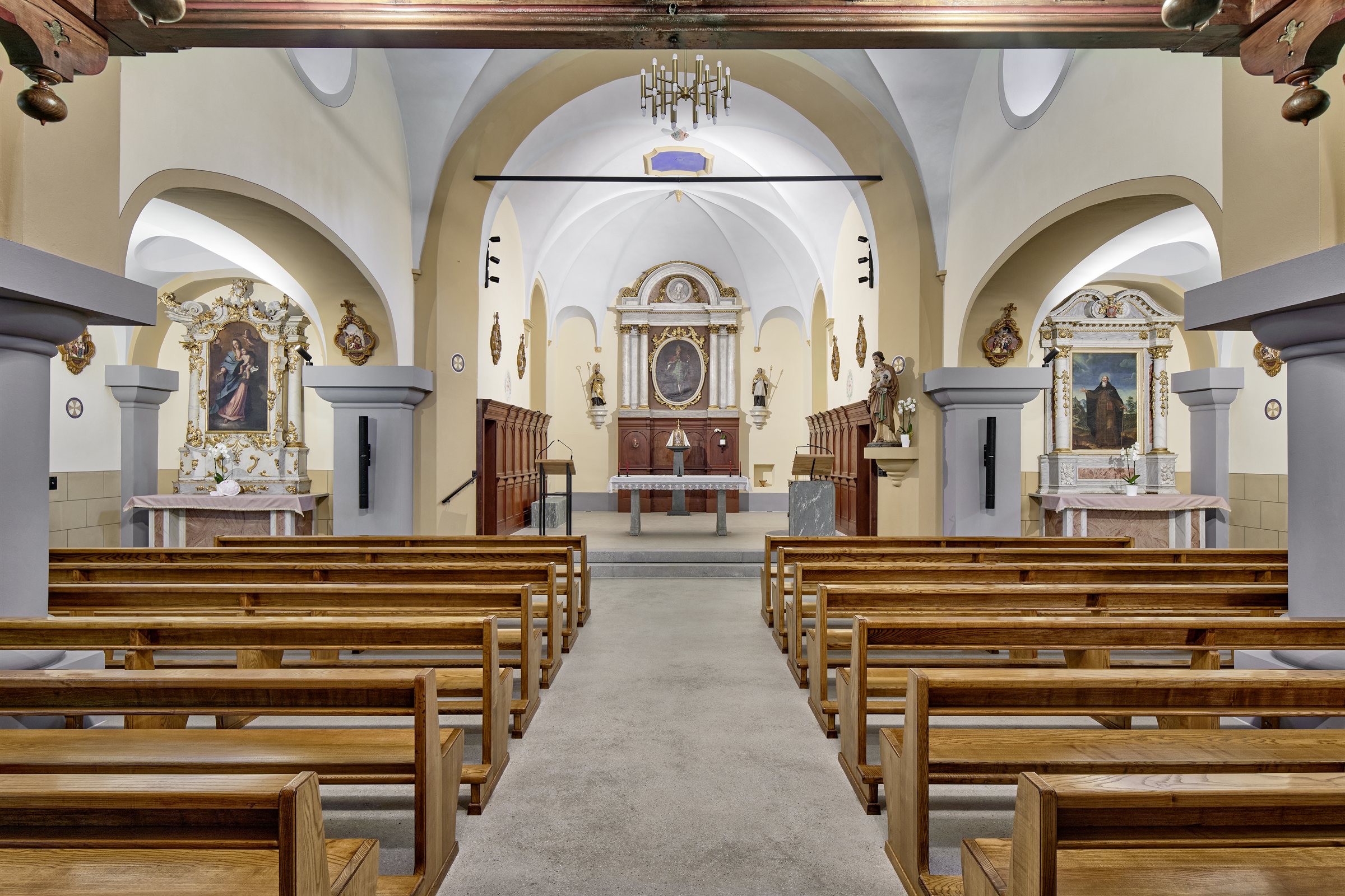 Rénovation d’une église