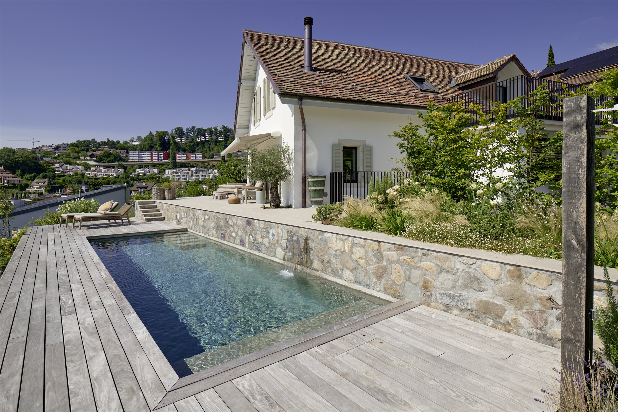 Transformation d’une maison vigneronne
