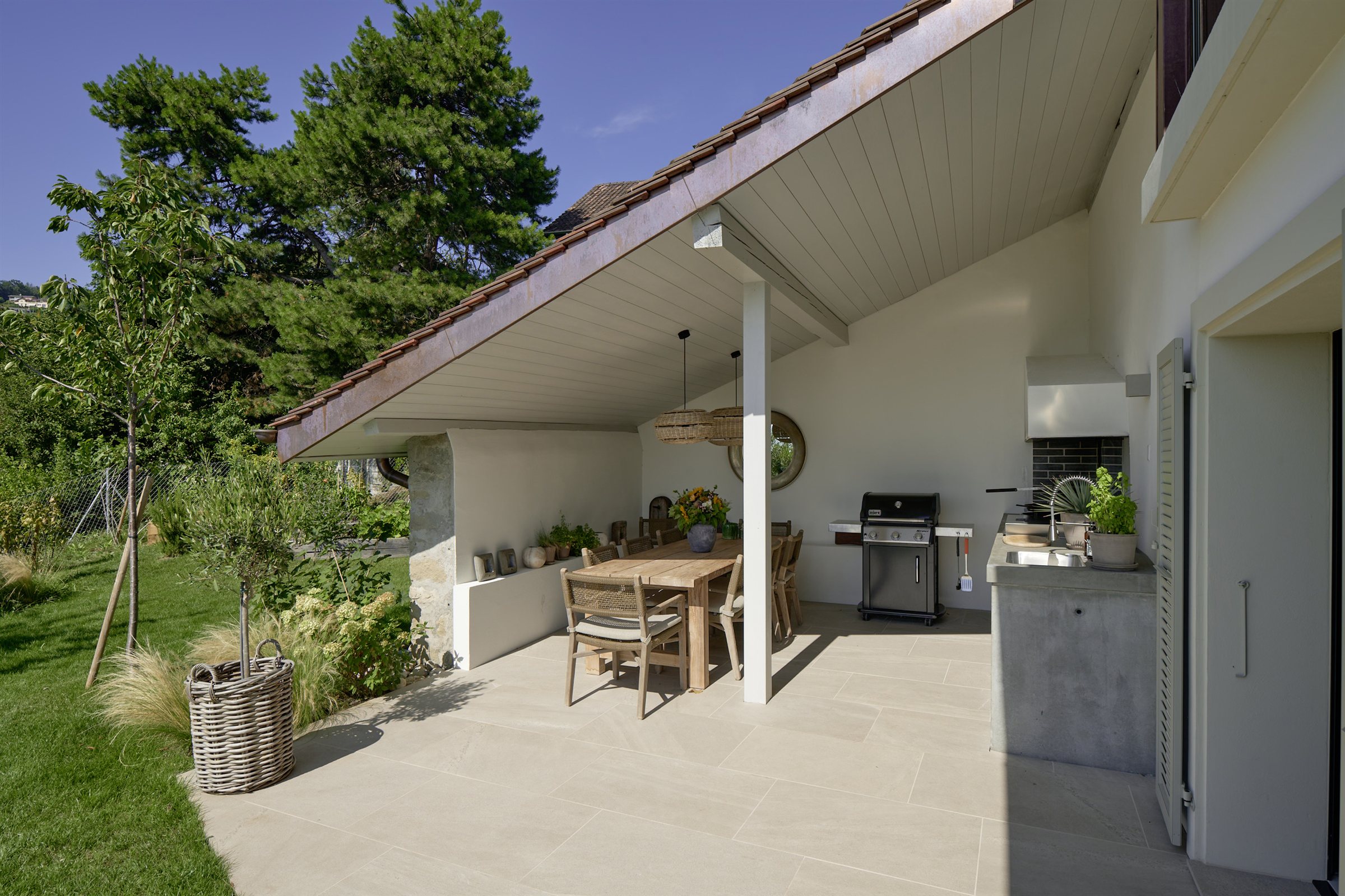 Transformation d’une maison vigneronne