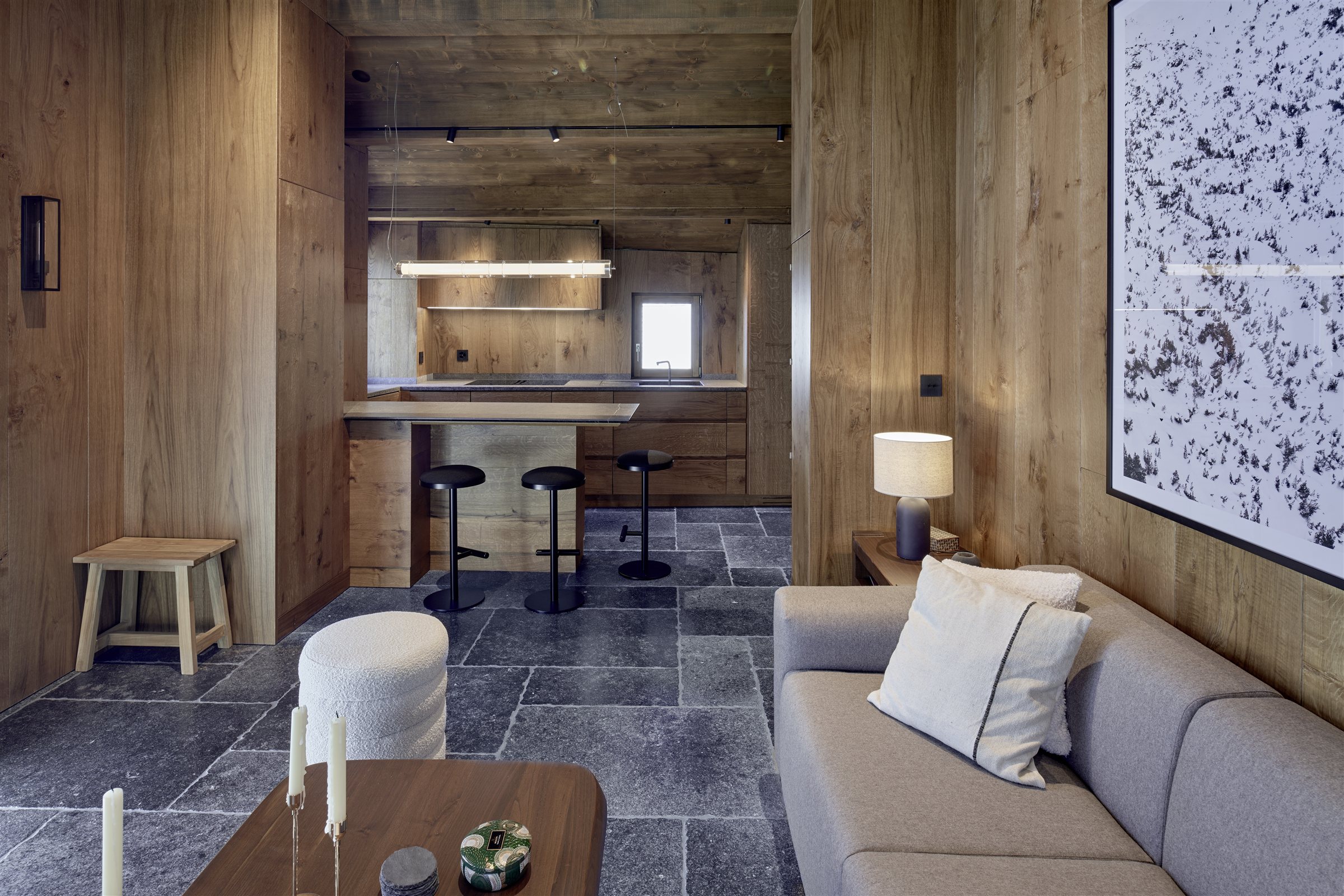Transformation du chalet « Le Foyer »