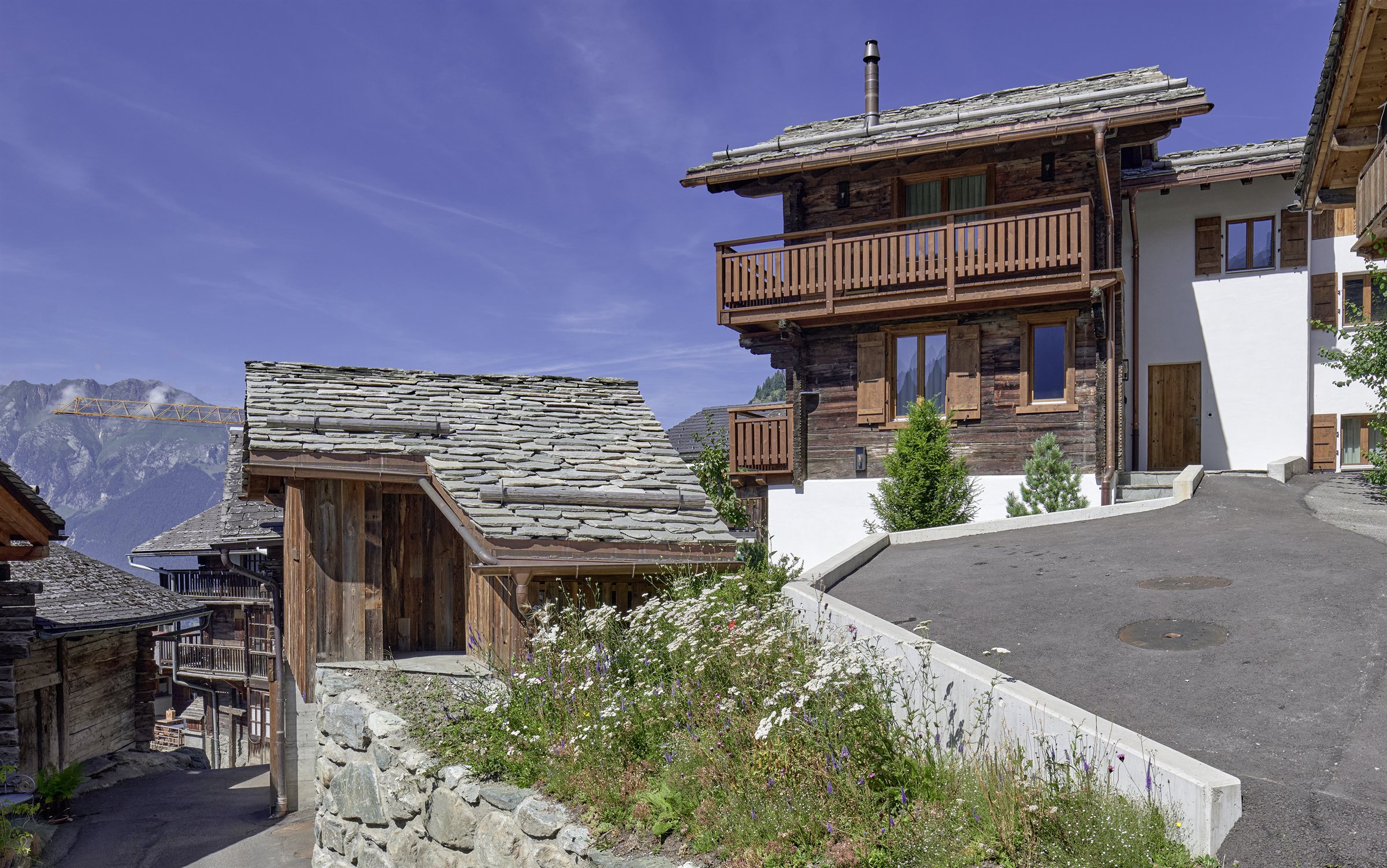 Transformation du chalet « Le Foyer »
